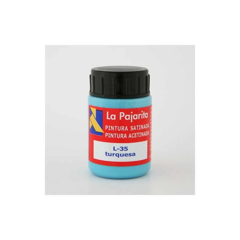 Material Bellas Artes - Pintura - Tempera La Pajarita Turquesa L-35, 35 ml. | totenart.com
