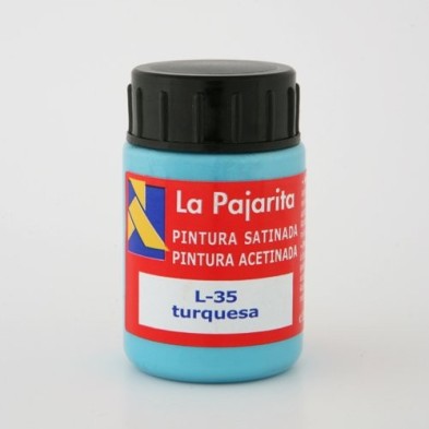Material Bellas Artes - Pintura - Tempera La Pajarita Turquesa L-35, 35 ml. | totenart.com