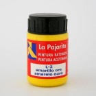 Material Bellas Artes - Pintura - Tempera La Pajarita Amarillo Oro L-02, 35 ml. | totenart.com