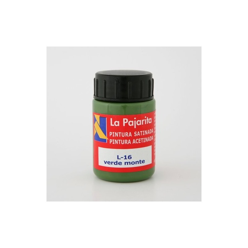 Material Bellas Artes - Pintura - Tempera La Pajarita Verde Monte  L-16, 35 ml. | totenart.com