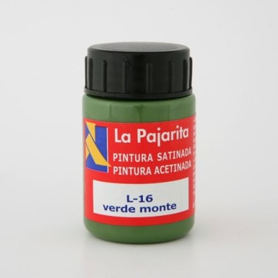 Material Bellas Artes - Pintura - Tempera La Pajarita Verde Monte  L-16, 35 ml. | totenart.com