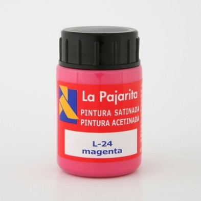 Material Bellas Artes - Pintura - Tempera La Pajarita Magenta L-24, 35 ml. | totenart.com