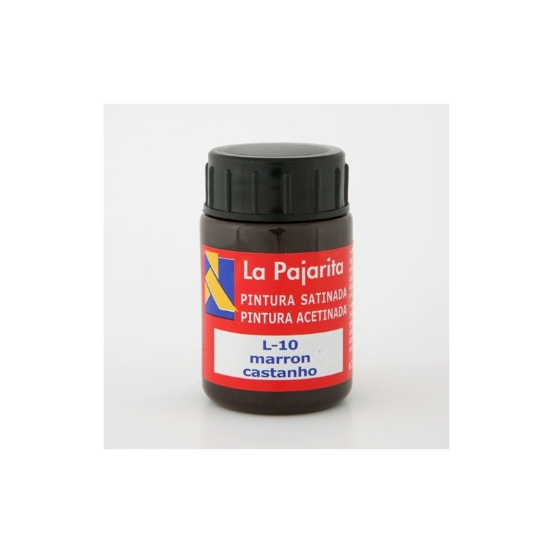 Material Bellas Artes - Pintura - Tempera La Pajarita Marron L-10, 35 ml. | totenart.com