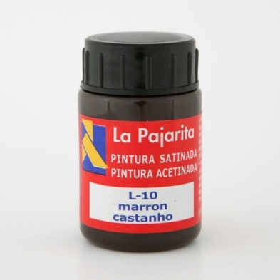 Material Bellas Artes - Pintura - Tempera La Pajarita Marron L-10, 35 ml. | totenart.com