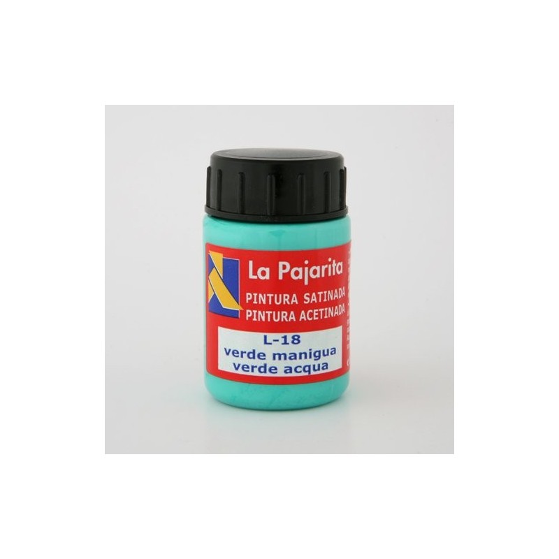 Material Bellas Artes - Pintura - Tempera La Pajarita Verde Manigua L-18, 35 ml. | totenart.com