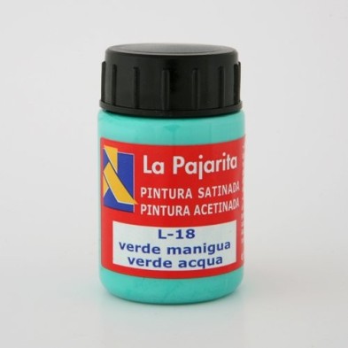 Material Bellas Artes - Pintura - Tempera La Pajarita Verde Manigua L-18, 35 ml. | totenart.com