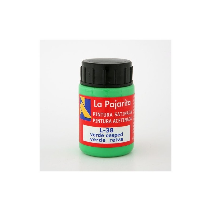Material Bellas Artes - Pintura - Tempera La Pajarita Verde Cesped L-38, 35 ml. | totenart.com