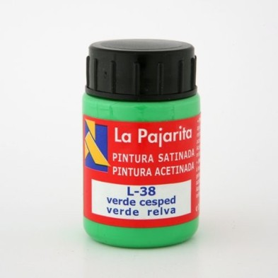 Material Bellas Artes - Pintura - Tempera La Pajarita Verde Cesped L-38, 35 ml. | totenart.com