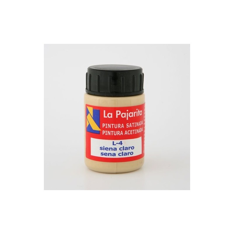 Material Bellas Artes - Pintura - Tempera La Pajarita Siena Claro  L-04, 35 ml. | totenart.com