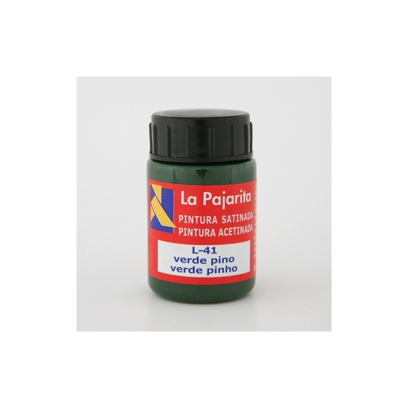 Material Bellas Artes - Pintura - Tempera La Pajarita Verde Pino L-41, 35 ml. | totenart.com