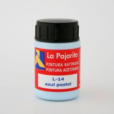 Material Bellas Artes - Pintura - Tempera La Pajarita Azul Pastel  L-14, 35 ml. | totenart.com