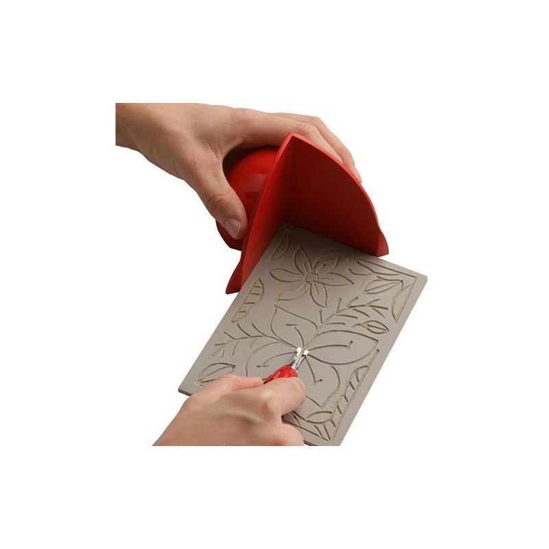 Protector de manos salvacortes para xilografia y linograbado - Material bellas artes