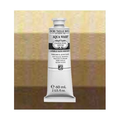 Material Bellas Artes-Grabado-Tinta Aqua wash Charbonnel Sepia Natural, 60 ml.