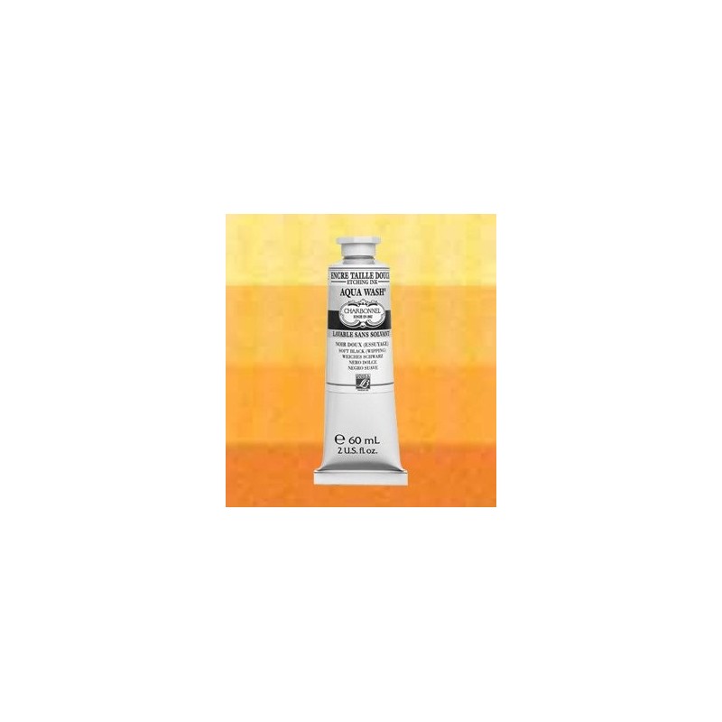 Material Bellas Artes-Grabado-Tinta Aqua wash Charbonnel Ocre Amarillo, 60 ml.