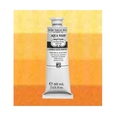 Material Bellas Artes-Grabado-Tinta Aqua wash Charbonnel Ocre Amarillo, 60 ml.