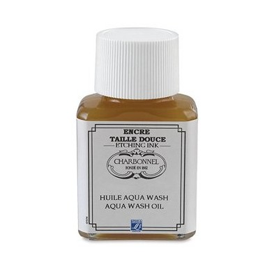 Material Bellas Artes-Grabado-Aceite Aqua Wash Charbonnel, 75 ml.