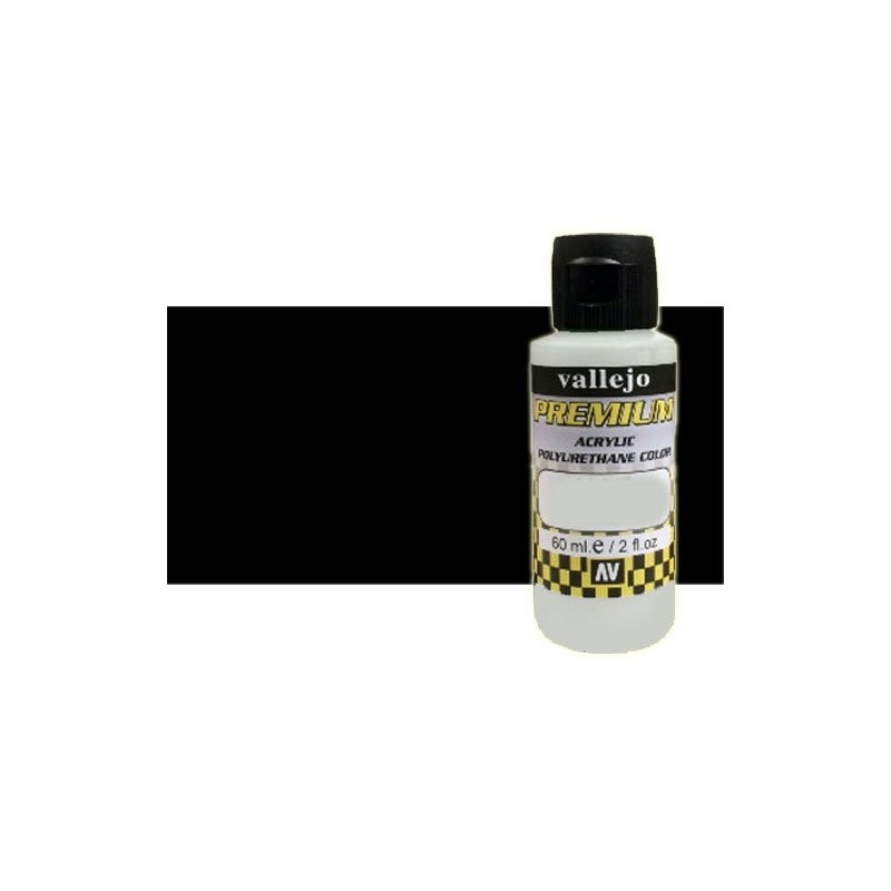 Material Bellas Artes - Pintura - Premium acrilico Vallejo Negro opaco 60 ml. | totenart.com