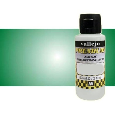 Material Bellas Artes - Pintura - Premium acrilico Vallejo Verde Racing transparente 60 ml. | totenart.com