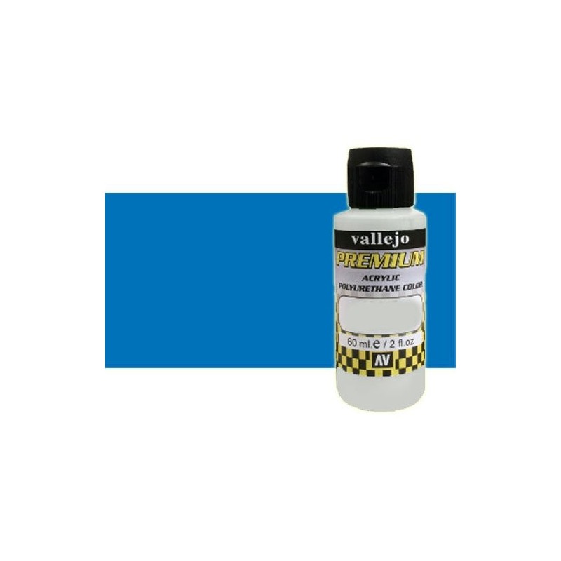 Material Bellas Artes - Pintura - Premium acrilico Vallejo Azul fluo 60 ml. | totenart.com