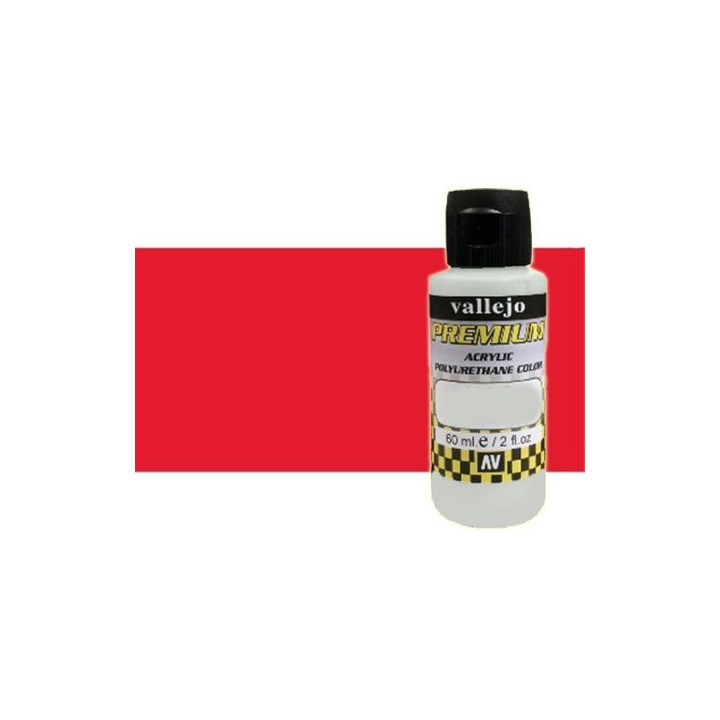 Material Bellas Artes - Pintura - Premium acrilico Vallejo Escarlata fluo 60 ml. | totenart.com