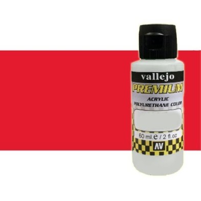 Material Bellas Artes - Pintura - Premium acrilico Vallejo Escarlata fluo 60 ml. | totenart.com