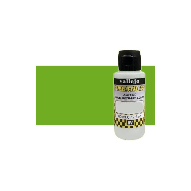 Material Bellas Artes - Pintura - Premium acrilico Vallejo Verde fluo 60 ml. | totenart.com