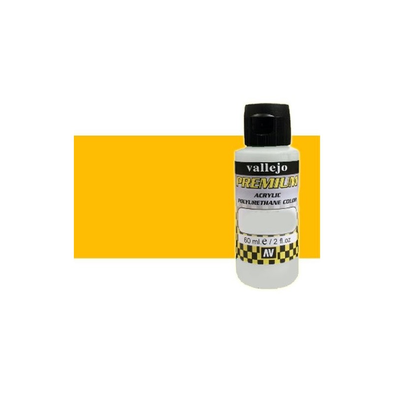 Material Bellas Artes - Pintura - Premium acrilico Vallejo Amarillo Dorado fluo 60 ml. | totenart.com