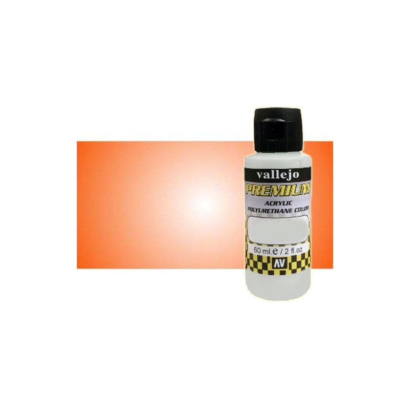 Material Bellas Artes - Pintura - Premium acrilico Vallejo Naranja transparente 60 ml. | totenart.com
