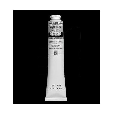 Material Bellas Artes-Grabado-Tinta Aqua wash Charbonnel Negro F66, 60 ml.