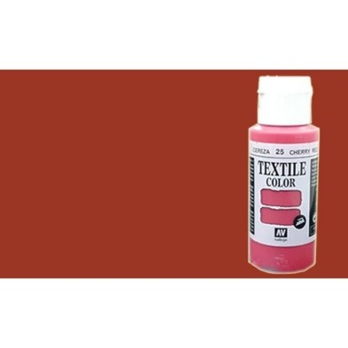 Material Manualidades - Pintura Textil Vallejo Sanguina, 60 ml.