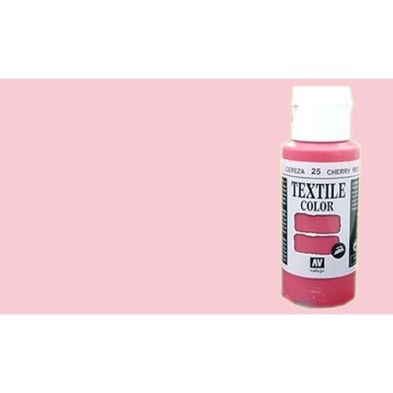 Material Manualidades - Pintura Textil Vallejo Rosa Claro, 60 ml.