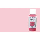 Material Manualidades - Pintura Textil Vallejo Rosa Claro, 60 ml.