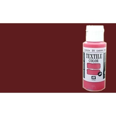 Material Manualidades - Pintura Textil Vallejo Marron, 60 ml.