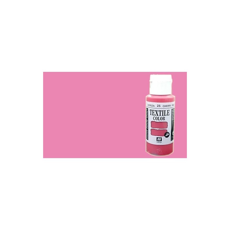 Material Manualidades - Pintura Textil Vallejo Orquidea, 60 ml.