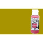 Material Manualidades - Pintura Textil Vallejo Verde Oro, 60 ml.