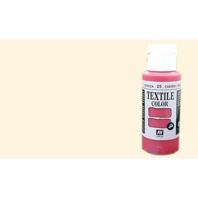 Material Manualidades - Pintura Textil Vallejo Crema, 60 ml.