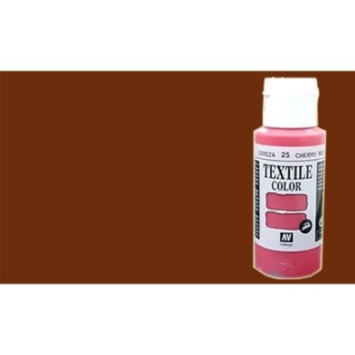 Material Manualidades - Pintura Textil Vallejo Tabaco, 60 ml.