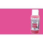 Material Manualidades - Pintura Textil Vallejo Rosa Bengala, 60 ml.