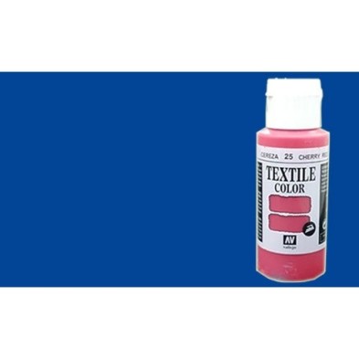 Material Manualidades - Pintura Textil Vallejo Azul Cobalto, 60 ml.