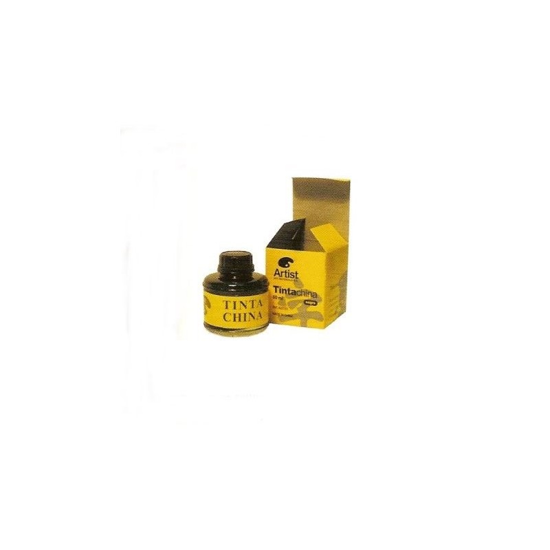 Tienda online Manualidades - Tinta China Negra, frasco 60 ml.