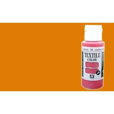 Material Manualidades - Pintura Textil Vallejo Siena, 60 ml.