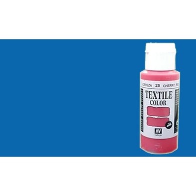 Material Manualidades - Pintura Textil Vallejo Violeta Azul, 60 ml.