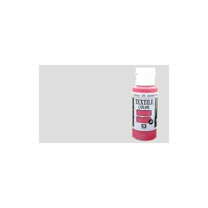 Material Manualidades - Pintura Textil Vallejo Plata Metal, 60 ml.