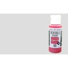 Material Manualidades - Pintura Textil Vallejo Plata Metal, 60 ml.