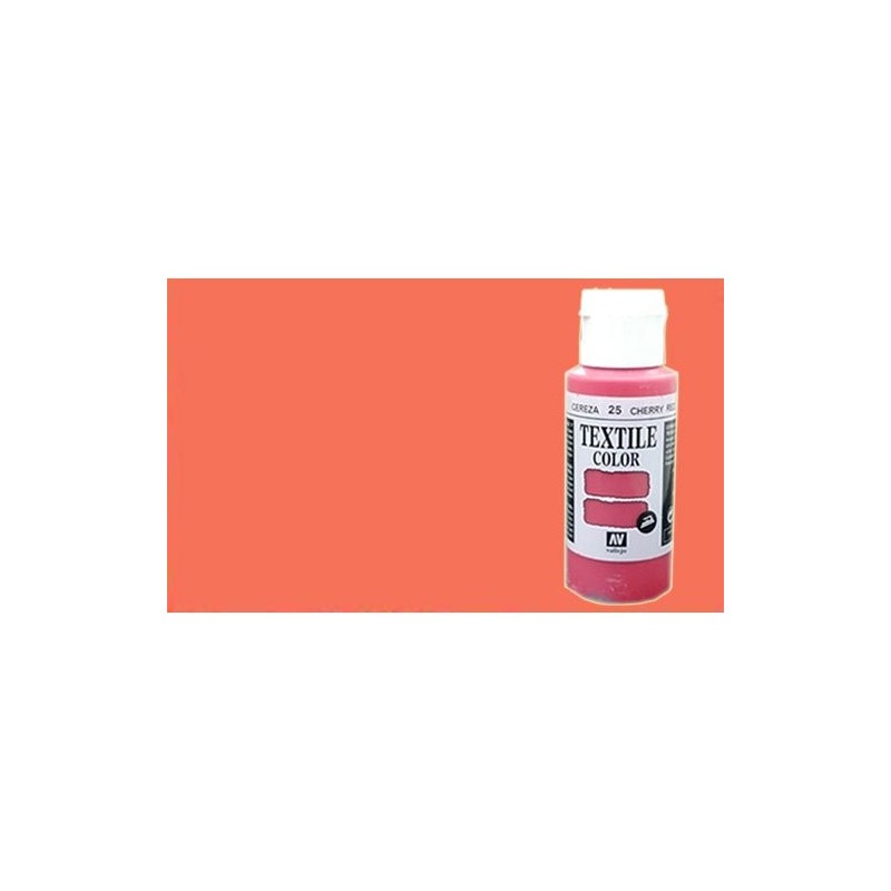 Material Manualidades - Pintura Textil Vallejo Rosa Metal, 60 ml.