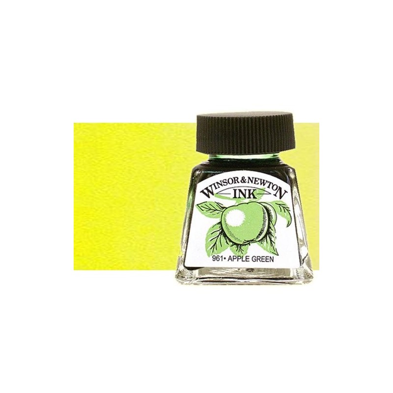 Tienda Online Manualidades-Tinta Dibujo Amarillo Canario Winsor Newton, 14 ml.