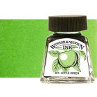 Tienda Online Manualidades-Tinta Dibujo Verde Marnzana Winsor Newton, 14 ml.