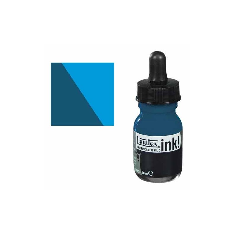 Material Bellas Artes - Pintura - Tinta Acrilica Liquitex Turquesa Oscuro, 30 ml. | totenart.com