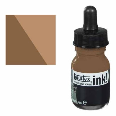 Material Bellas Artes - Pintura - Tinta Acrilica Liquitex Sombra Tostada Transparente, 30 ml. | totenart.com
