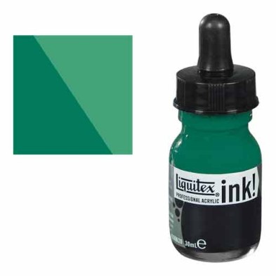 Material Bellas Artes - Pintura - Tinta Acrilica Liquitex Verde Ftalo Som Azul, 30 ml. | totenart.com